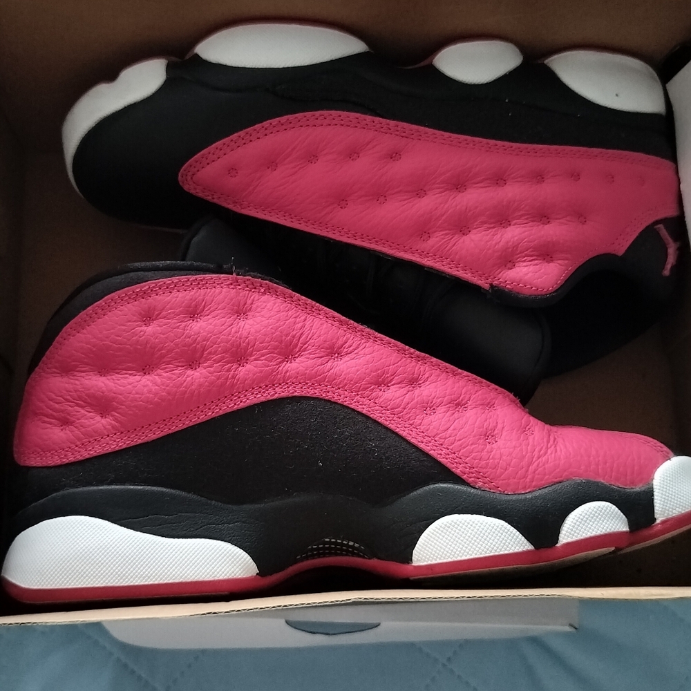 Red and Black Sneakers